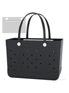 Extra Large EVA Rubber Beach Tote Waterproof Travel Bag Pool Camping